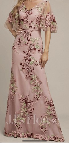 House formal maxi rose - formal,