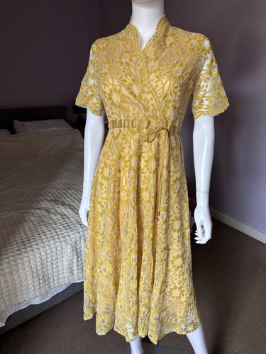 House yellow lace - house,