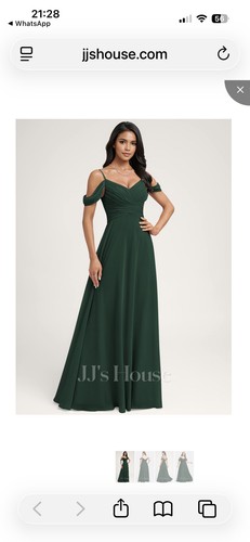 House dark green - house, chiffon